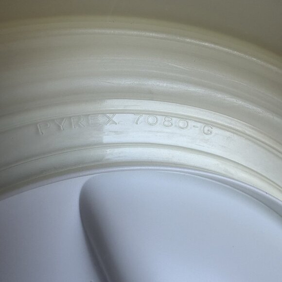 PYREX SPICE OF LIFE See-N-Store GLASS CANISTER CONTAINER 4" x 6" vintage 1970's - Picture 9 of 12